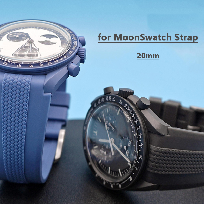 Rubber Strap for Swatch X Omeg - Omega Watch Seamaster 评论和价格
