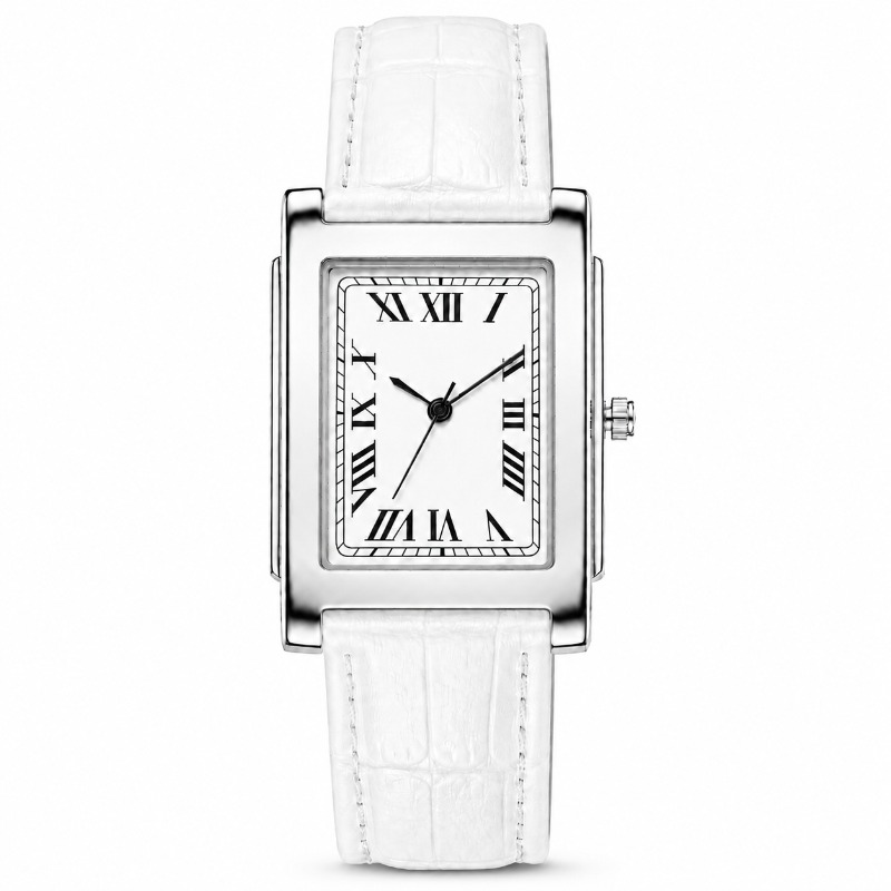 Business Men Analog Quartz Wat - Leather Watch Band Men 评论和价格