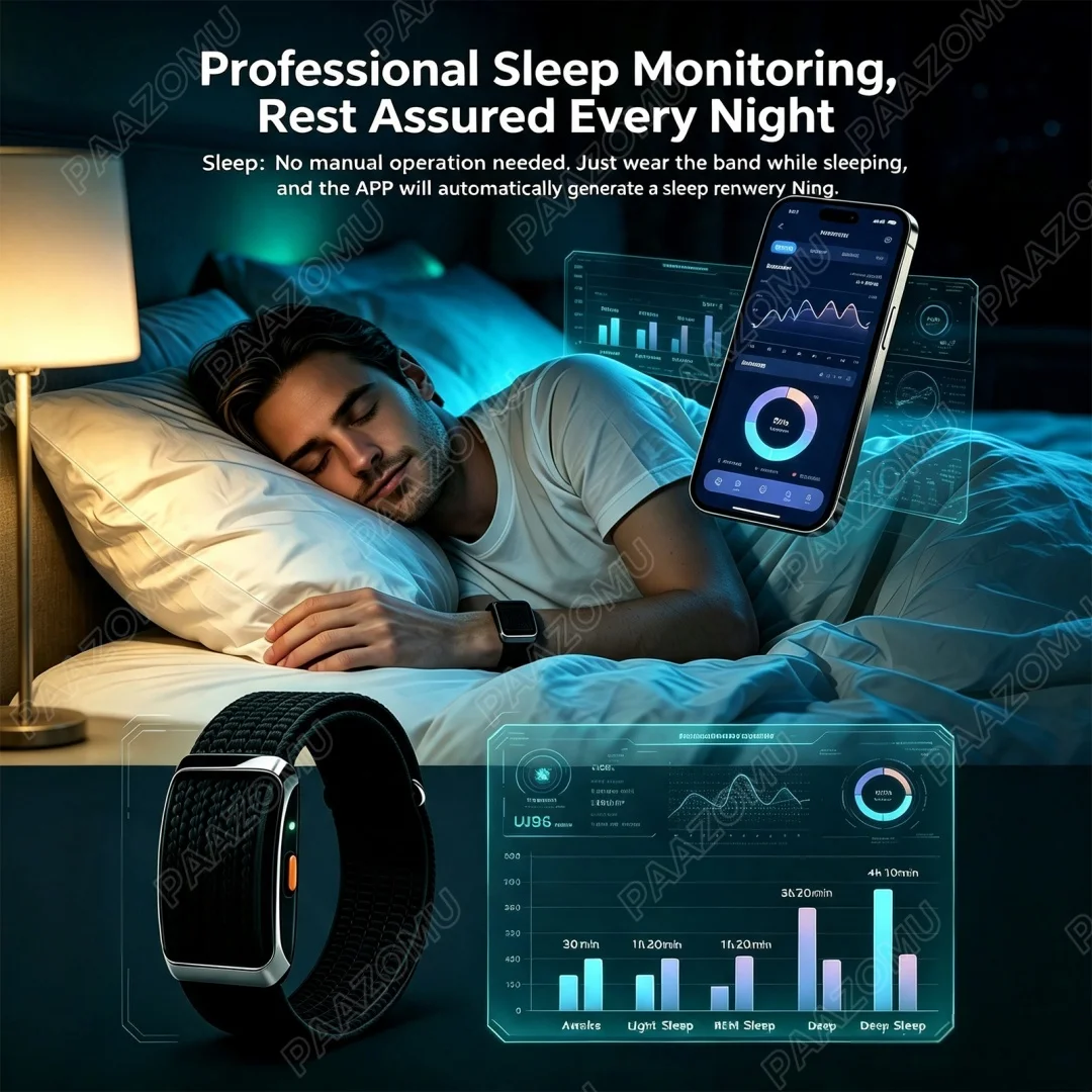 2026 New Screenless Health Fit - Canvas Strap Watch 评论和价格
