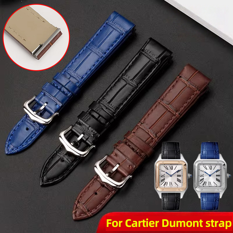 15.5mm 17.5mm For Cartier Sant - Cartier Watch Santos 评论和价格