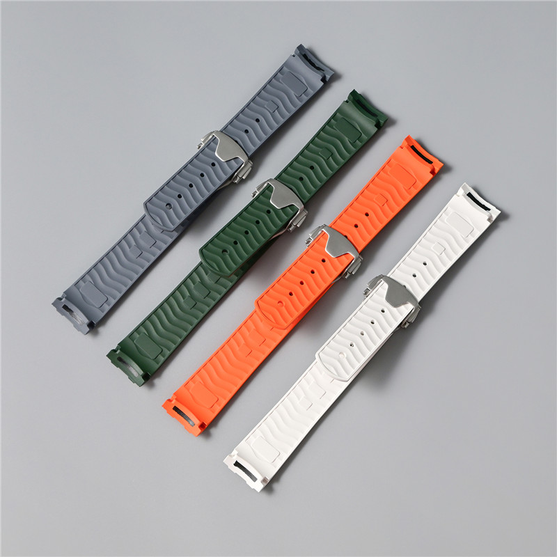 20mm Fluoro Rubber Watch Strap - Omega Watch Seamaster 评论和价格
