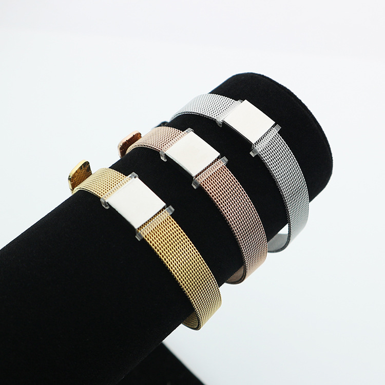 DINGLLY 10mm High Quality Stai - Mesh Strap Metal 评论和价格