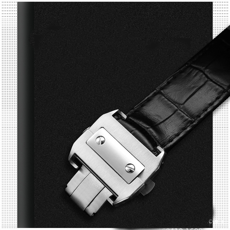 Genuine Leather High Quality W - Cartier Watch Santos 评论和价格