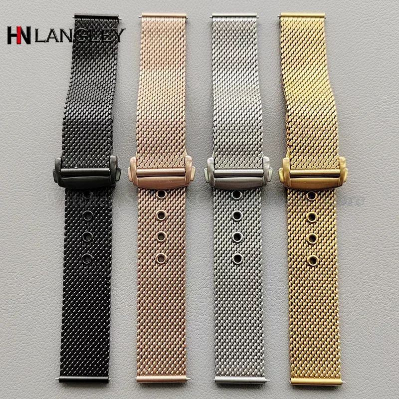 20mm 22mm Mesh Milanese Watch  - Omega Watch Seamaster 评论和价格