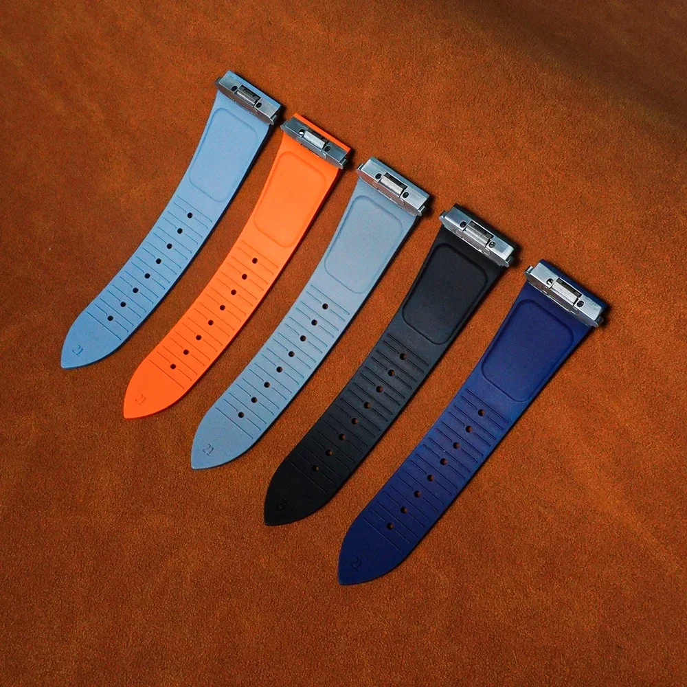 FKM Rubber Watch Straps For Ca - Cartier Watch Santos 评论和价格